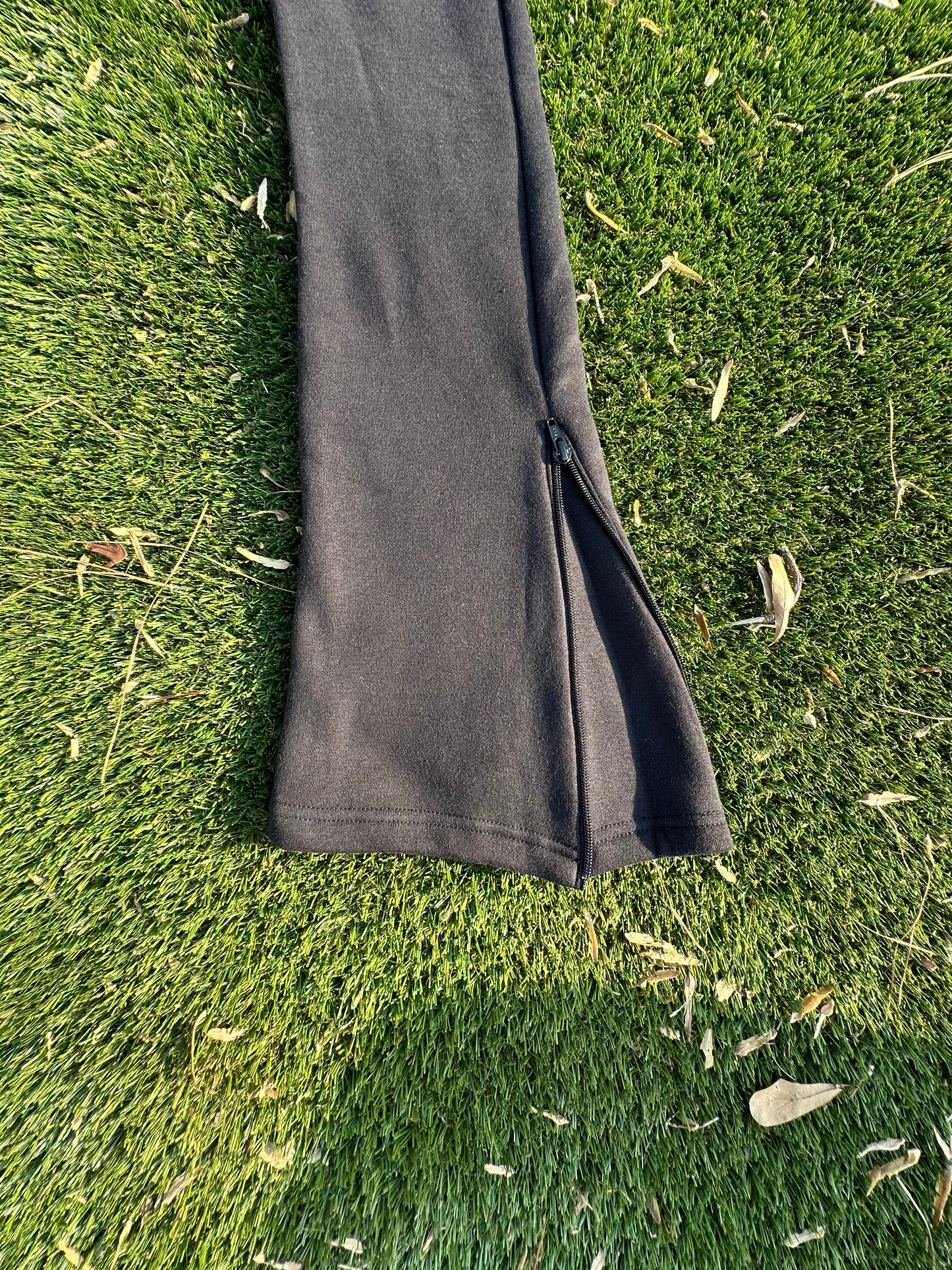 Black IA stacked sweat pant
