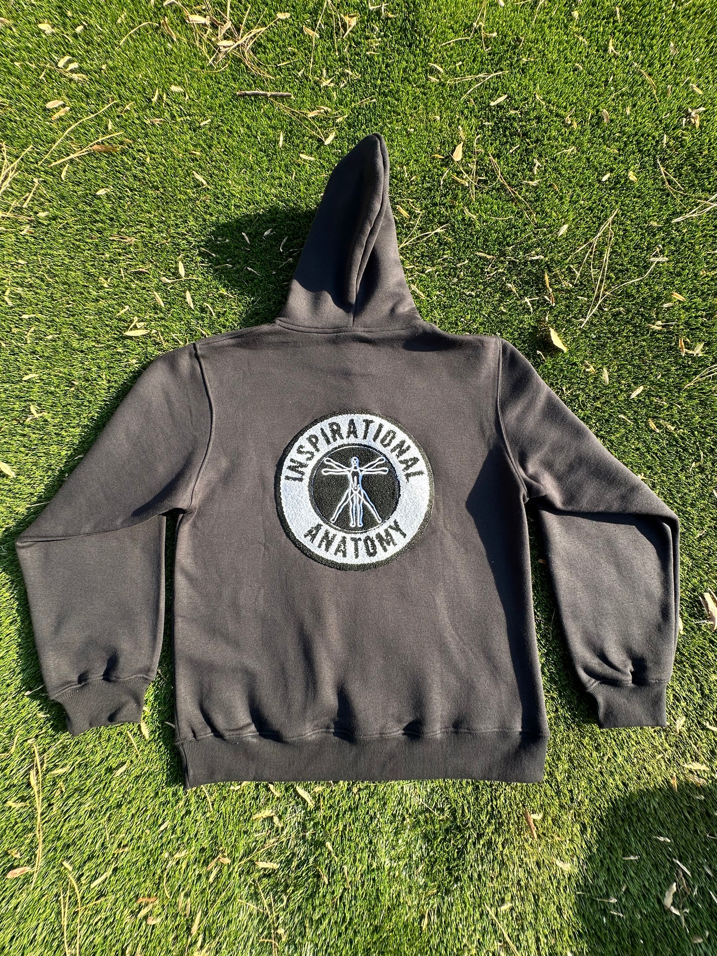 Oversized Black IA hoodie