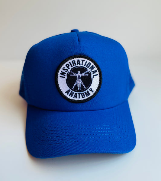 Grind now shine later trucker hat