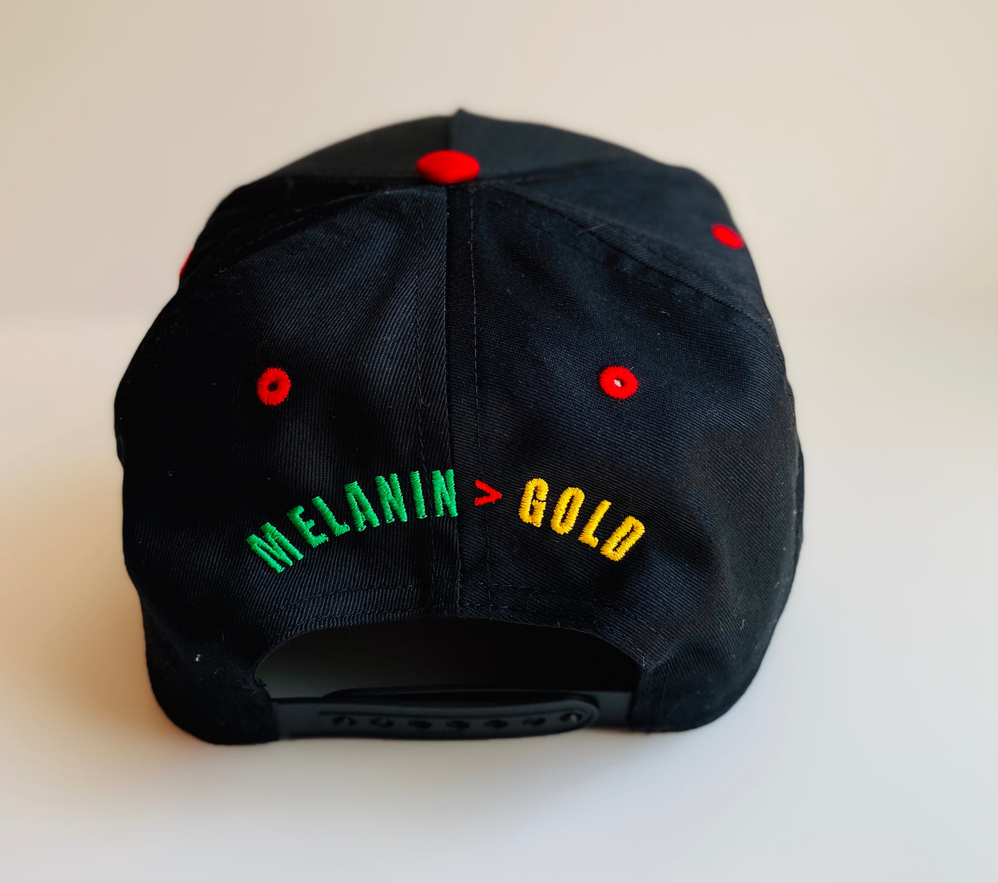 Melanin > Gold Snapback Hat