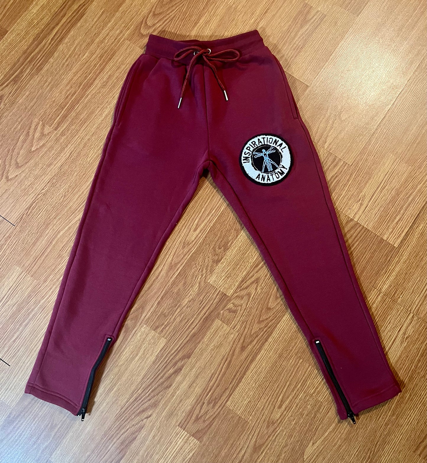 Burgundy Chenille Sweat Pant