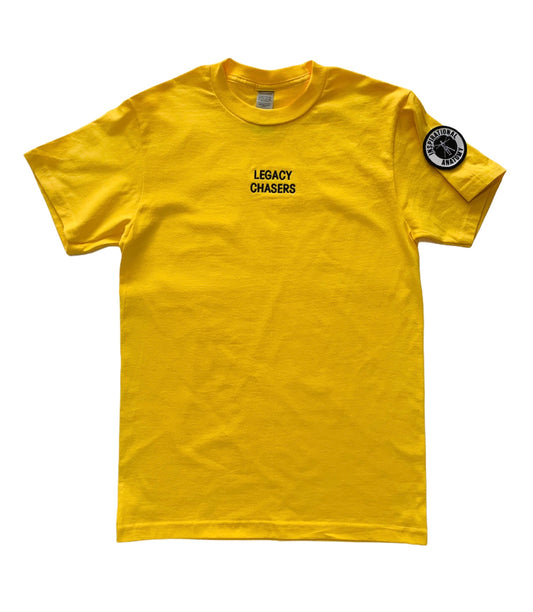 Yellow Legacy chasers Tee
